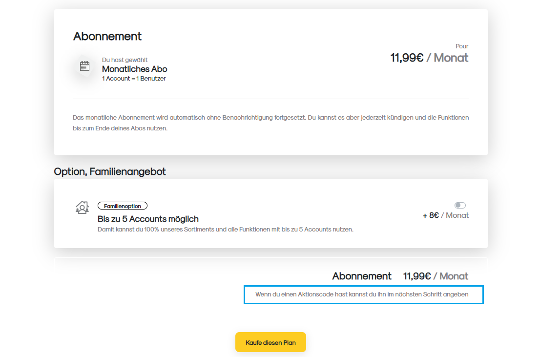 Wie kann man einen Promotionscode oder einen Coupon auf Kinomap einlösen? Kinomap Support